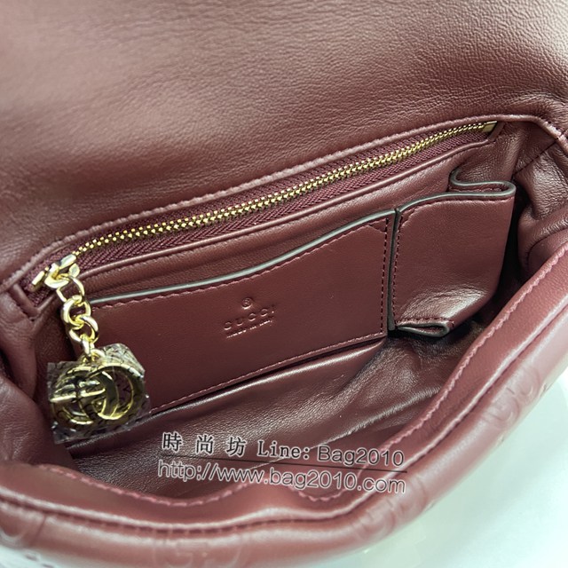 Gucci專櫃古馳最新款Milano系列迷你肩背包女士手提包 jh2390型號：806017